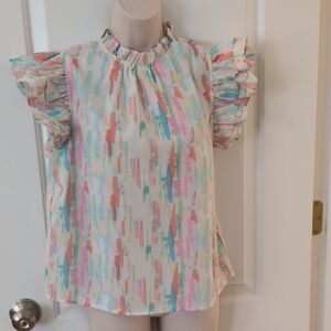 PINCH Ruffle Detail Blouse